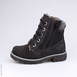 552063-52 Сапожки для мальчики черный