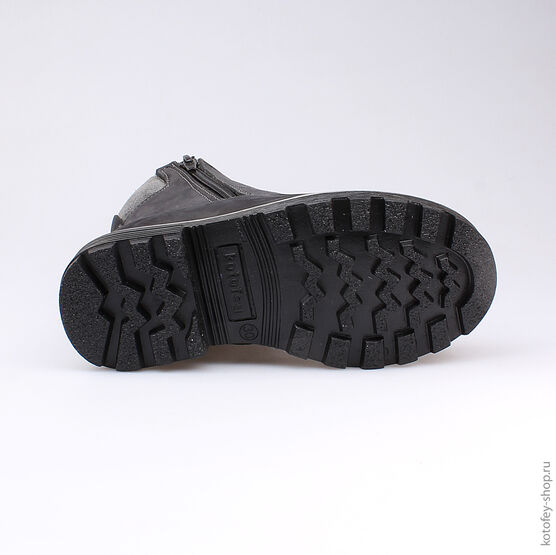 552063-52 Сапожки для мальчики черный фото №3