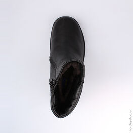 552066-51 Сапожки для мальчики черный фото №4