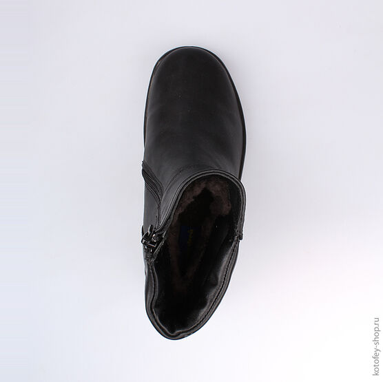 552066-51 Сапожки для мальчики черный фото №4