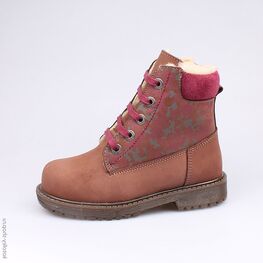 552074-43 Сапожки для девочки коричневый