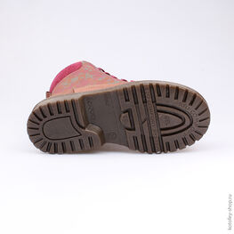 552074-43 Сапожки для девочки коричневый фото №3