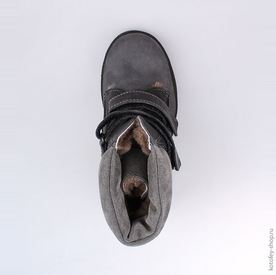 552075-51 Сапожки для мальчики светло-синий фото №4