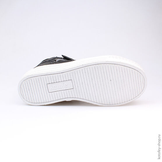 553002-32 Ботинки для девочки черный фото №3