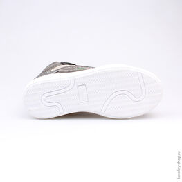 553004-32 Ботинки для мальчики сер-зел фото №3