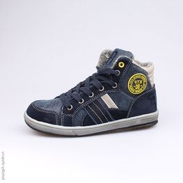 554015-31 Ботинки для мальчики син-жел