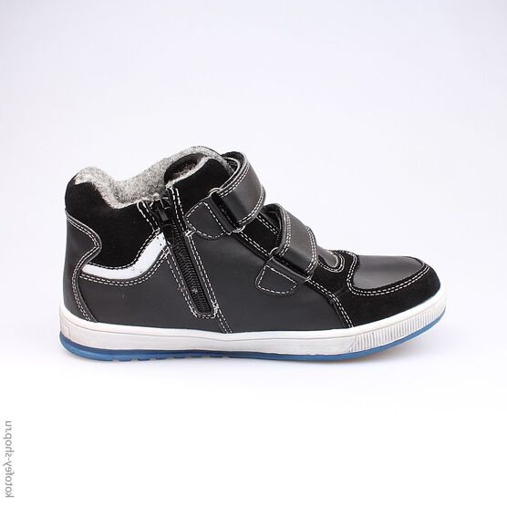 554018-31 Ботинки для мальчики чер-син фото №2