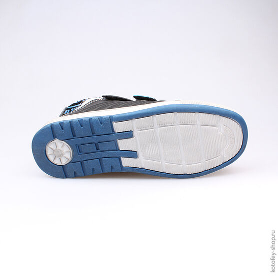 554018-31 Ботинки для мальчики чер-син фото №3