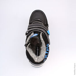 554018-31 Ботинки для мальчики чер-син фото №4