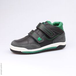 554026-22 Ботинки для мальчики чер-зел