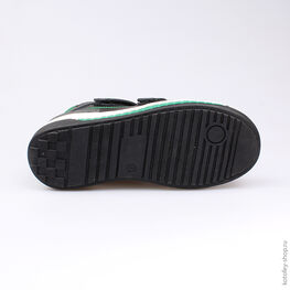 554026-22 Ботинки для мальчики чер-зел фото №3