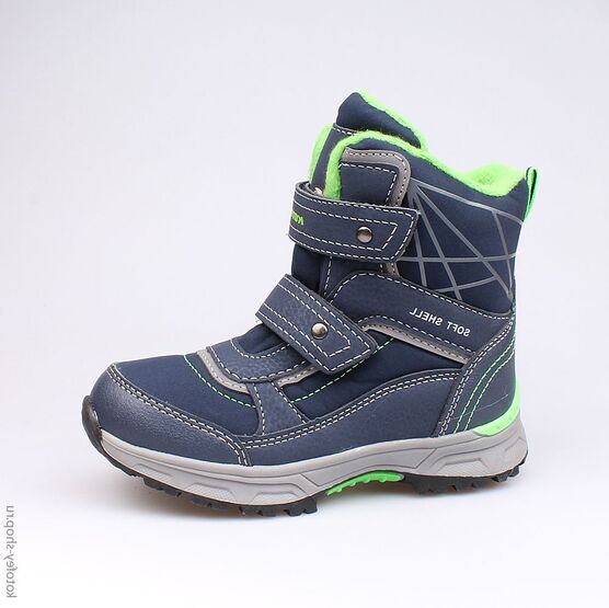 554921-42 Мембранные ботинки для мальчики син-зел