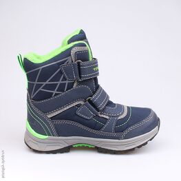 554921-42 Мембранные ботинки для мальчики син-зел фото №2
