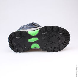 554921-42 Мембранные ботинки для мальчики син-зел фото №3