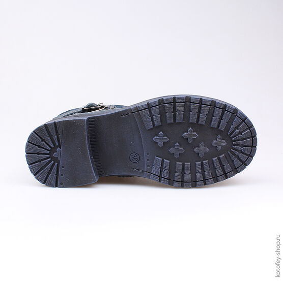 562040-32 Сапожки для девочки светло-синий фото №3