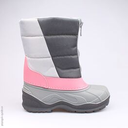 564052-41 Сноубутсы для девочки роз-сер фото №2