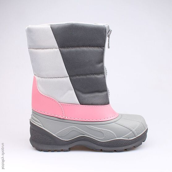 564052-41 Сноубутсы для девочки роз-сер фото №2