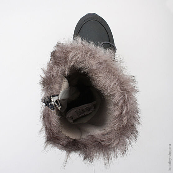 564920-45 Мембранные сапожки для девочки светло-синий фото №7