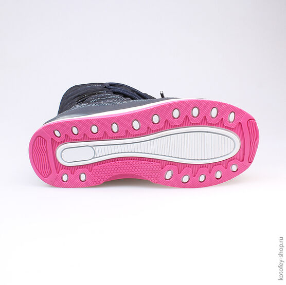 564923-41 Мембранные сапоги для девочки син-фук фото №3