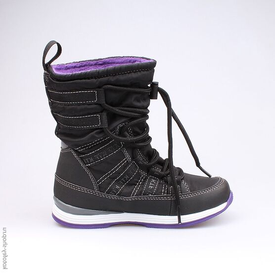 564923-42 Мембранные сапоги для девочки чер-фио фото №2