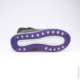 564923-42 Мембранные сапоги для девочки чер-фио фото №3