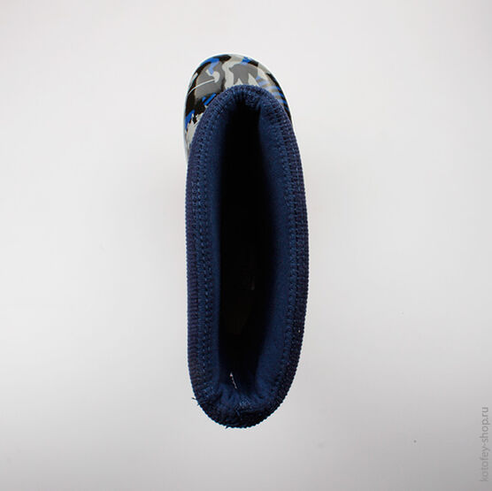 566066-11 Резиновые сапоги для мальчики светло-синий фото №4