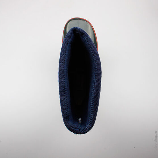 566085-11 Резиновые сапоги для мальчики сер-син фото №4