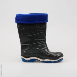 566096-11 Резиновые сапоги для мальчики серый фото №2