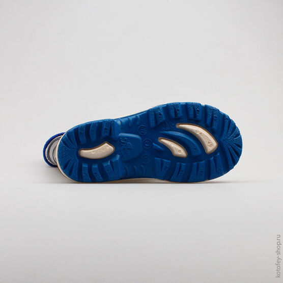 566096-11 Резиновые сапоги для мальчики серый фото №3