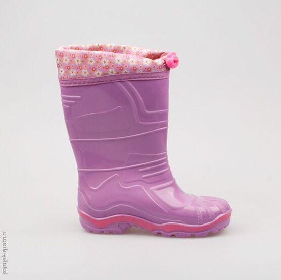 566097-11 Резиновые сапоги для девочки фиолетовый фото №2