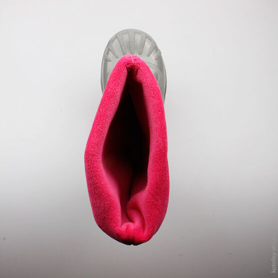 566098-11 Резиновые сапоги для девочки сер-фук фото №4