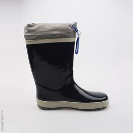 566106-11 Резиновые сапоги для мальчики син-сер фото №2