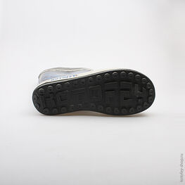 566106-11 Резиновые сапоги для мальчики син-сер фото №3