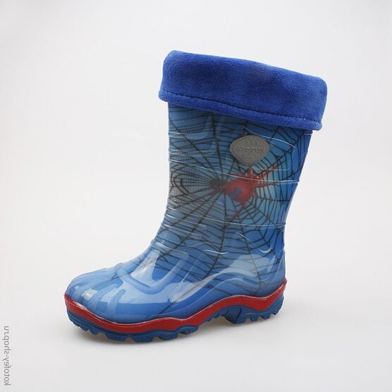 566107-11 Резиновые сапоги для мальчики светло-синий