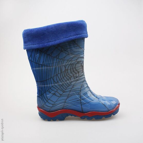 566107-11 Резиновые сапоги для мальчики светло-синий фото №2