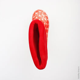 566110-11 Резиновые сапоги для девочки красный фото №4