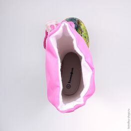 566116-11 Резиновые сапоги для девочки разноцветный фото №4