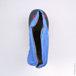 566120-11 Резиновые сапоги для мальчики сер-син фото №4