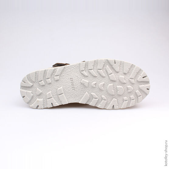 622034-22 Сандалии для мальчики серый фото №3