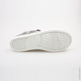 631041-11 Кеды для мальчики серый фото №3