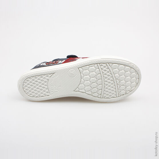 631047-11 Кеды для мальчики син-кра фото №3