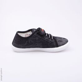 631047-12 Кеды для мальчики чер-сер фото №2