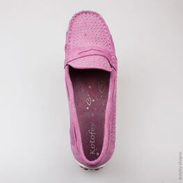 632145-21 Туфли для девочки сиреневый фото №4