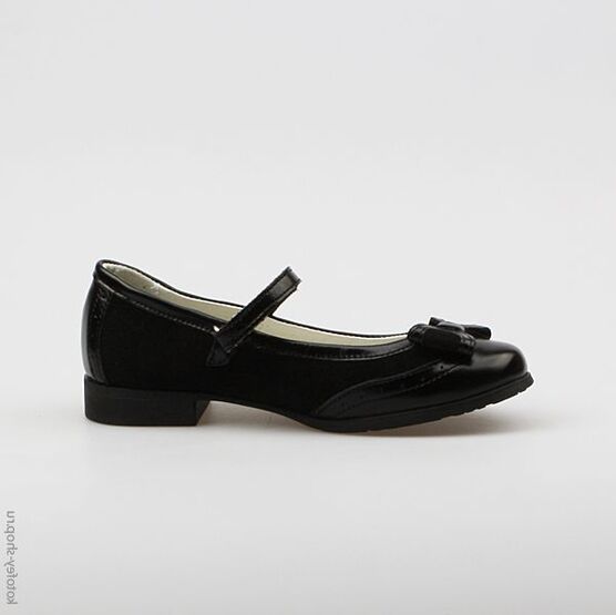 632153-25 Туфли для девочки черный фото №2