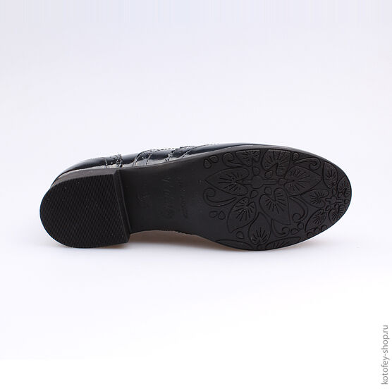 632171-22 Полуботинки для девочки светло-синий фото №3