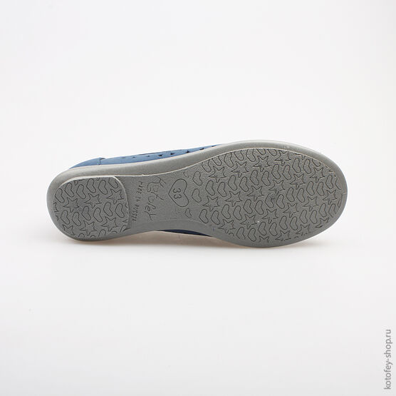 632172-21 Туфли для девочки светло-синий фото №3