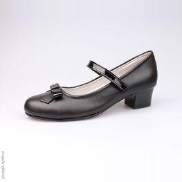 632203-22 Туфли для девочки черный