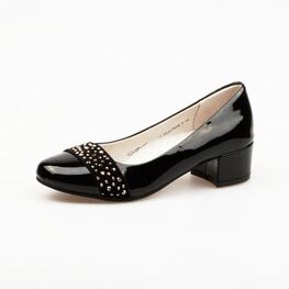 633012-21 Туфли для девочки черный