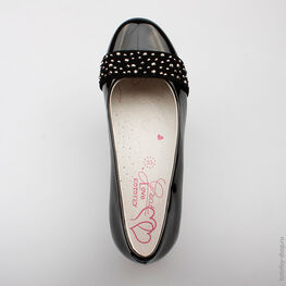 633012-21 Туфли для девочки черный фото №4