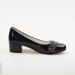 633012-22 Туфли для девочки светло-синий фото №2